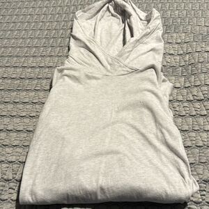 Zanerobe Gray Cotton Hoodie Size medium